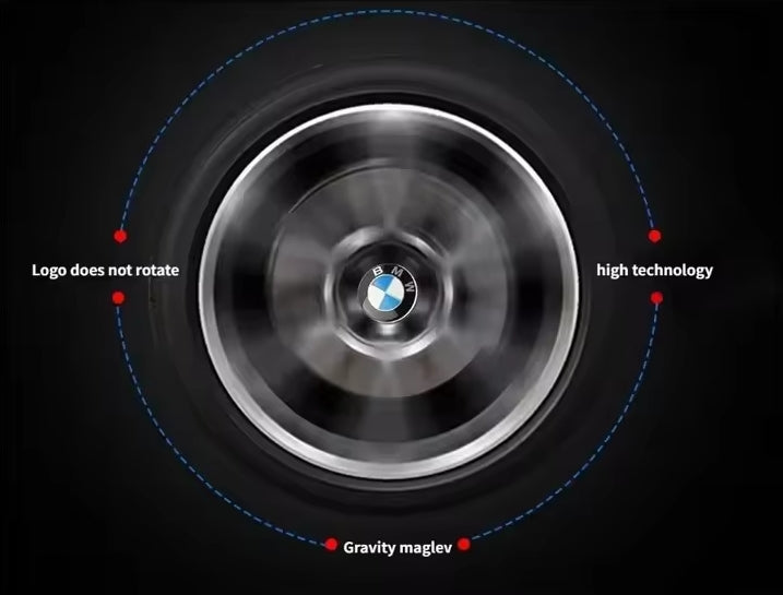 4PCS 56/68mm Floating Wheel Centre Caps for BMW 50th Anniversary – Fit E39 E46 E60 F10 F30 G20 X3 X5