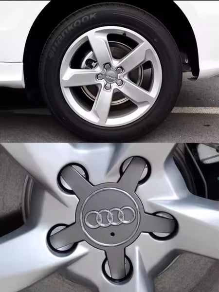 4pcs 135mm Car Wheel Centre Cap Hub Covers Badge logo 4F0601165N For Audi A1 A3 A4 A5 A6 A7 Q3 Q5 Q7 TT B5 B6 B7 8P 8V