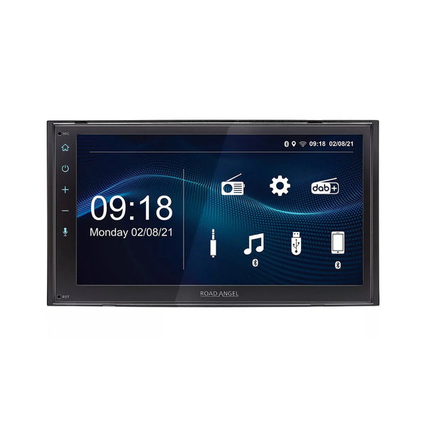 Road Angel RA-X721DAB Car Stereo Apple Car Play & Android Auto 7" Touch Screen Headunit Car Stereo DAB Bluetooth Camera