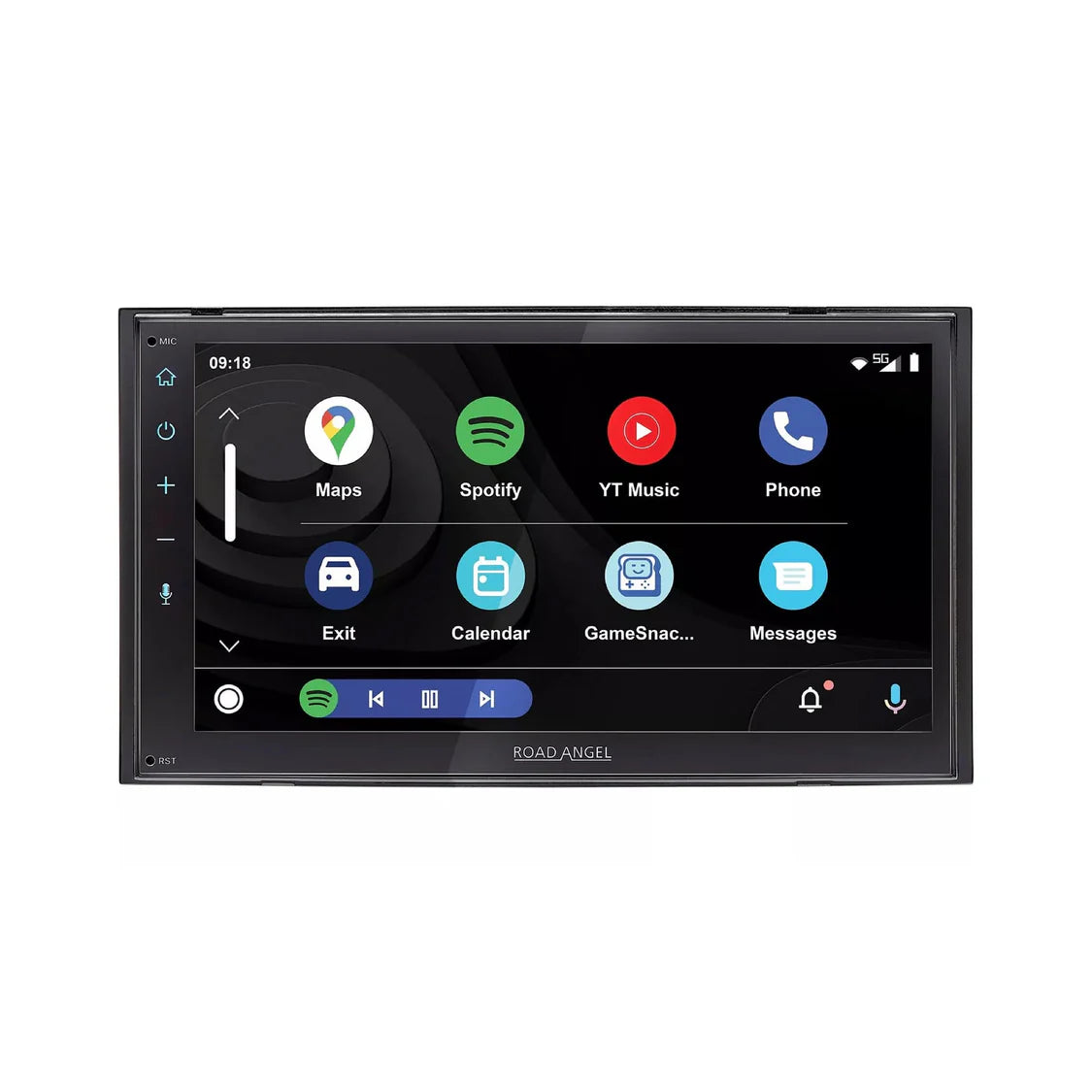 Road Angel RA-X721DAB Car Stereo Apple Car Play & Android Auto 7" Touch Screen Headunit Car Stereo DAB Bluetooth Camera