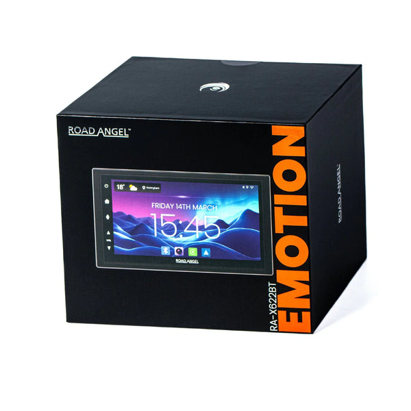 Road Angel RA-X622BT - Car Stereo Head unit 7" Touch Screen Display, Bluetooth, Wireless Android Auto & Apple Car Play