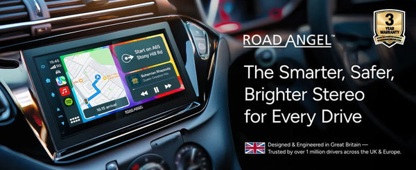 Road Angel RA-X622BT - Car Stereo Head unit 7" Touch Screen Display, Bluetooth, Wireless Android Auto & Apple Car Play