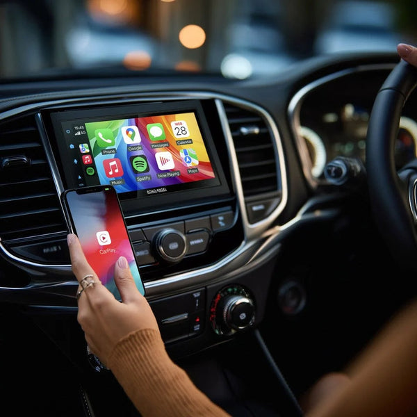 Road Angel RA-X622BT - Car Stereo Head unit 7" Touch Screen Display, Bluetooth, Wireless Android Auto & Apple Car Play