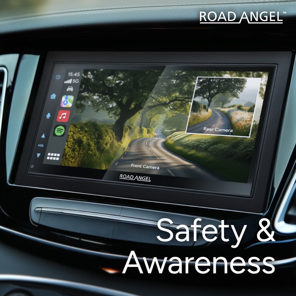 Road Angel RA-X622BT - Car Stereo Head unit 7" Touch Screen Display, Bluetooth, Wireless Android Auto & Apple Car Play