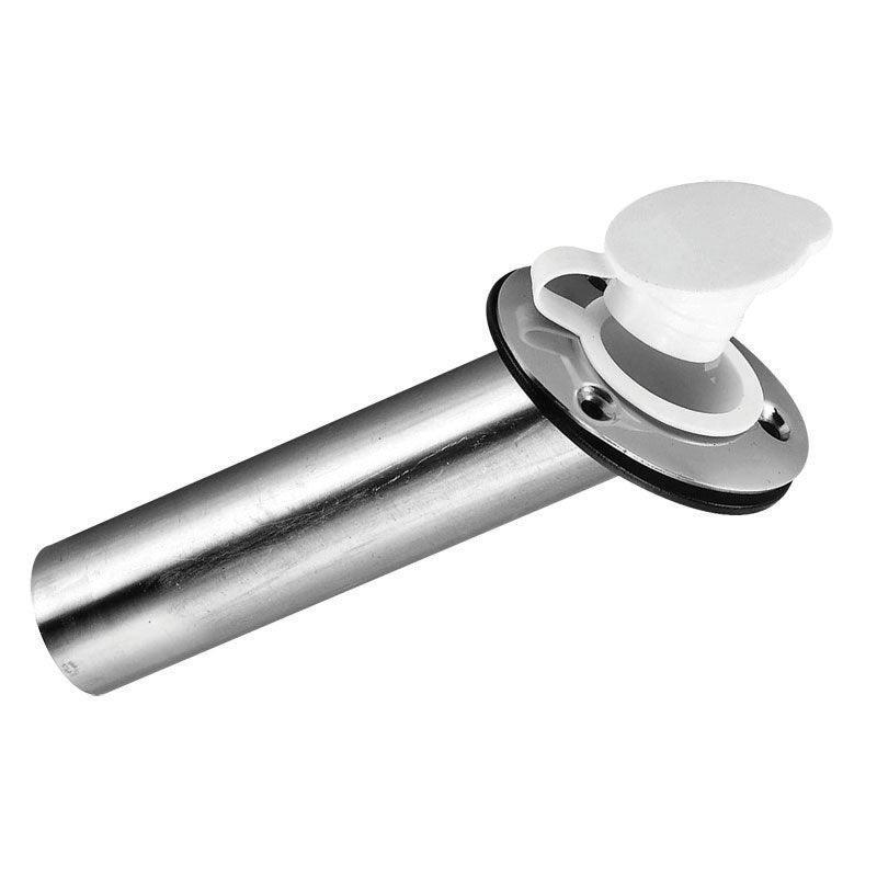 Rod Holder Stainless Steel with White Cap 226mm (Ø38mm) | 4Boats