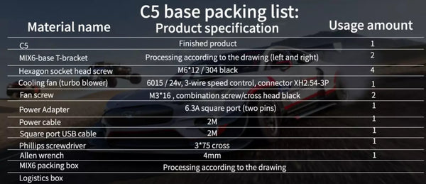 Cammus C5 Bundle Direct Drive Racing Sim Steering Wheel + Pedals Set + CS5 Clamp