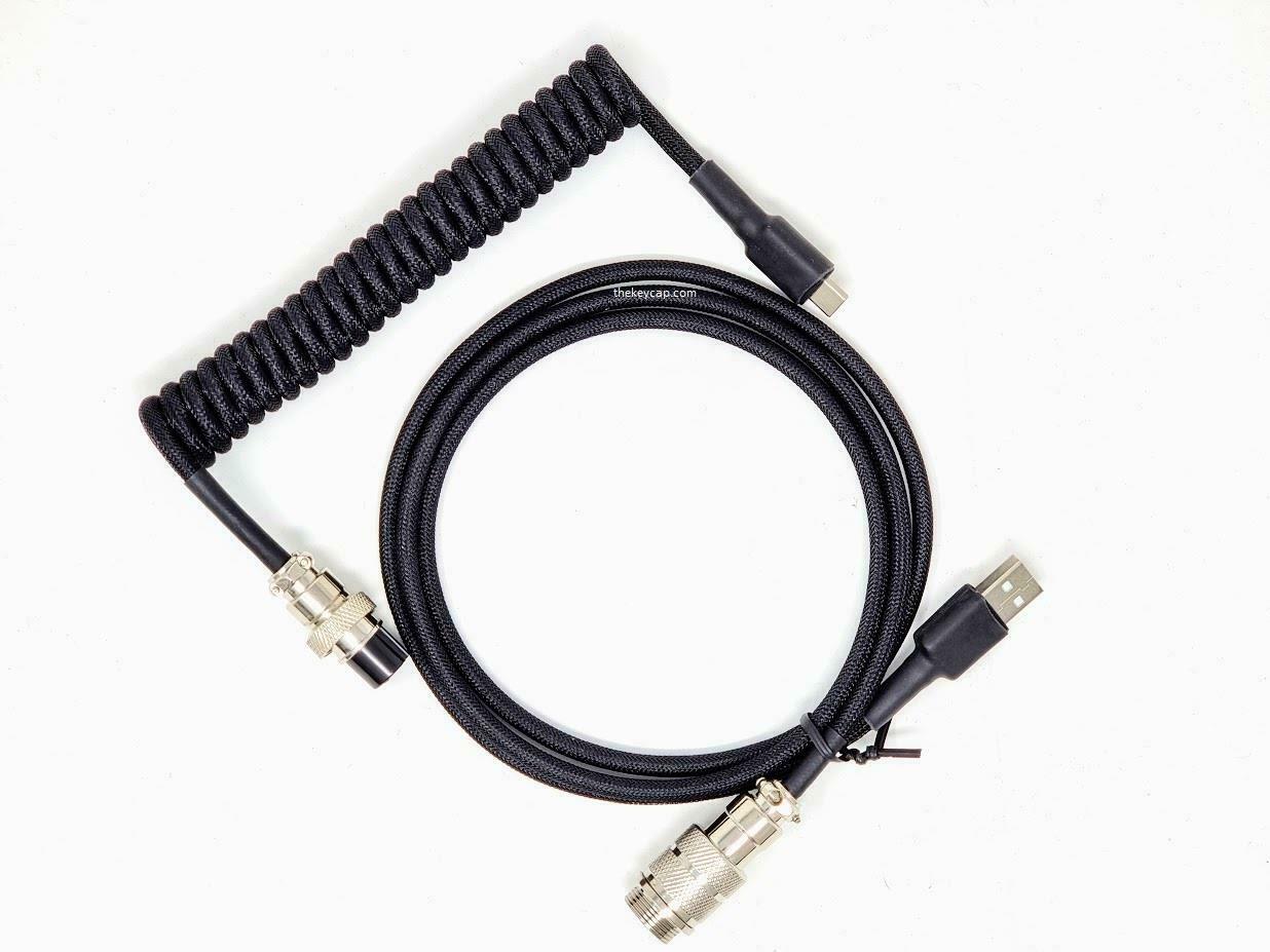 TKC - Techflex GX16 Aviator Coil Cable USB-C [EOL]