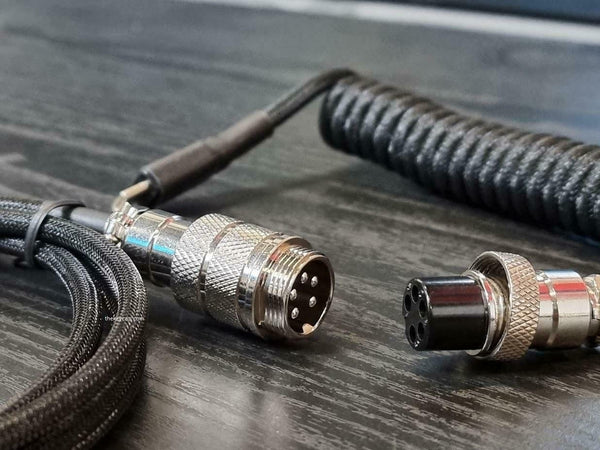 TKC - Techflex GX16 Aviator Coil Cable USB-C [EOL]