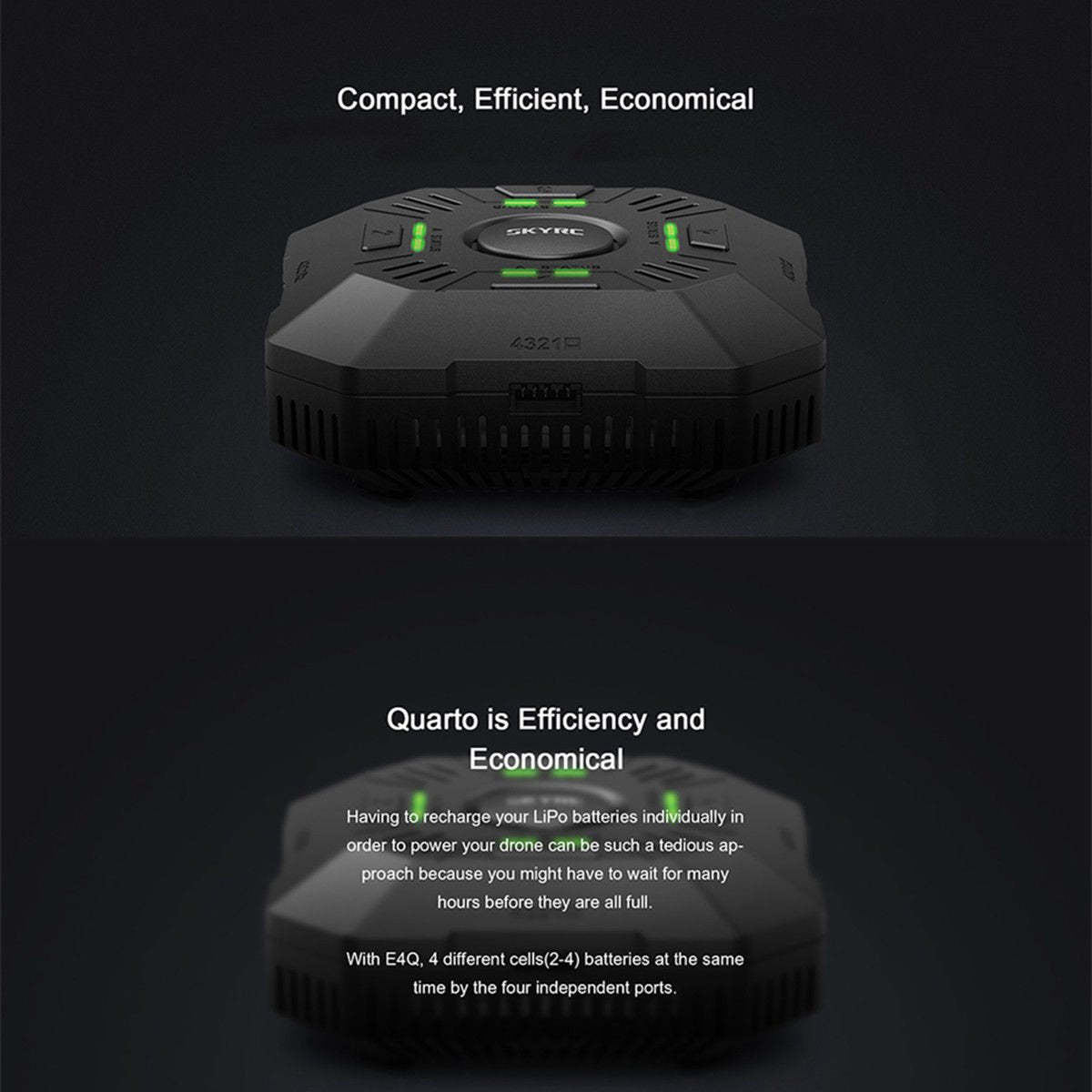 SkyRC E4Q 4x50W Lipo Charger