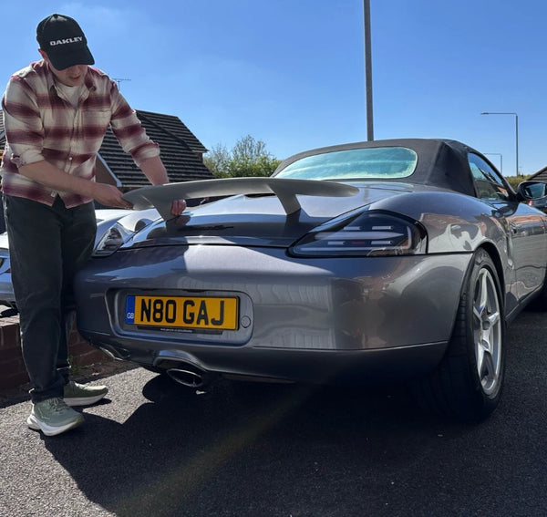 DS Porsche Boxster 986 Aero Spoiler Rear Wing Tail Boot Mounted 1996-2012 986.1 986.2