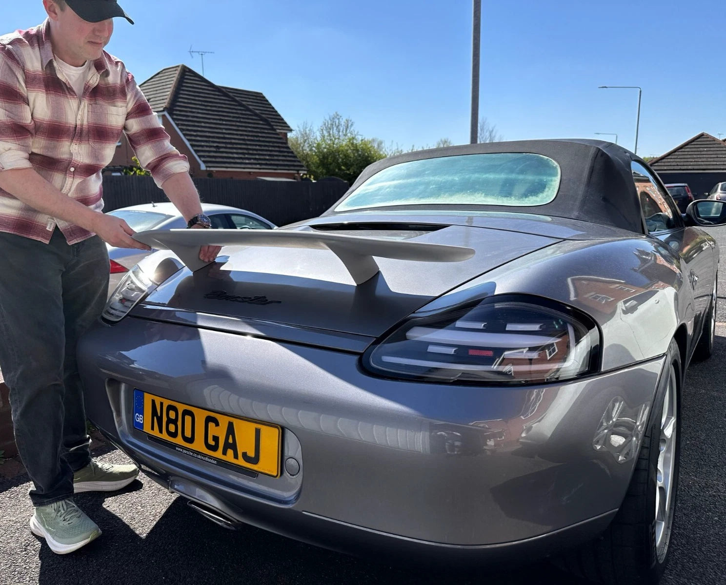 DS Porsche Boxster 986 Aero Spoiler Rear Wing Tail Boot Mounted 1996-2012 986.1 986.2