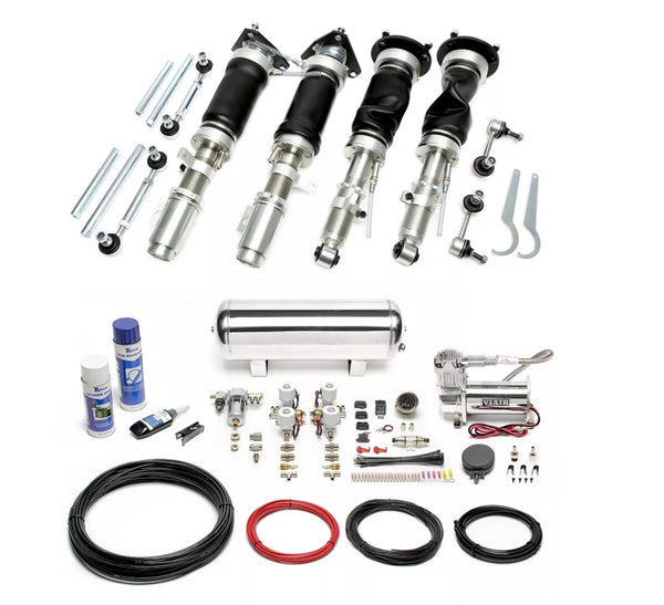 TATECH Airride Air Ride Suspension Full Suspension Kit Lowering Coilovers Alternative - Porsche 911 996 Turbo