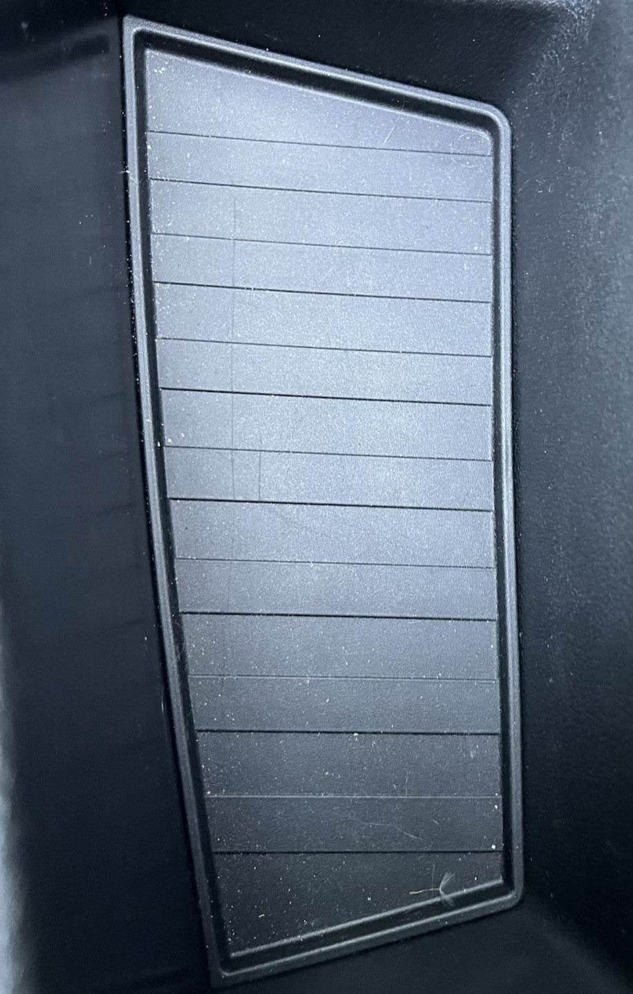 For Peugeot Expert Door Pocket Rubber Inserts / Mats - Black | Van-X