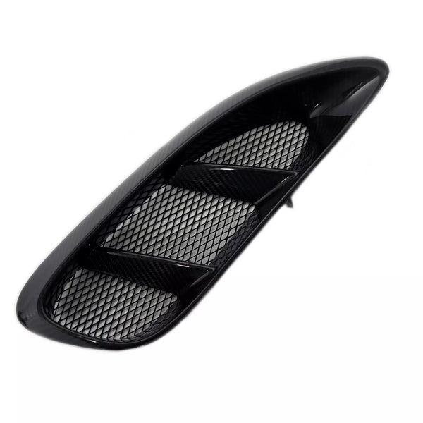 TATECH x2 (1 Pair) Carbon Fibre Design Style Rear Wing Air Vent Scoop Intake Grille for Porsche Boxster 982 987 + Cayman 718 2016-2018