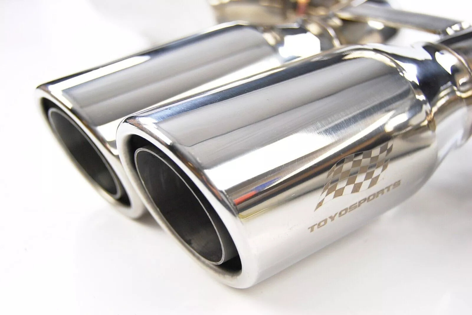 Aftermarket Stainless Steel Dual Centre Exit Backbox Exhaust Silencer Muffler For Porsche Boxster 986 2.5 2.7 3.2 97-04