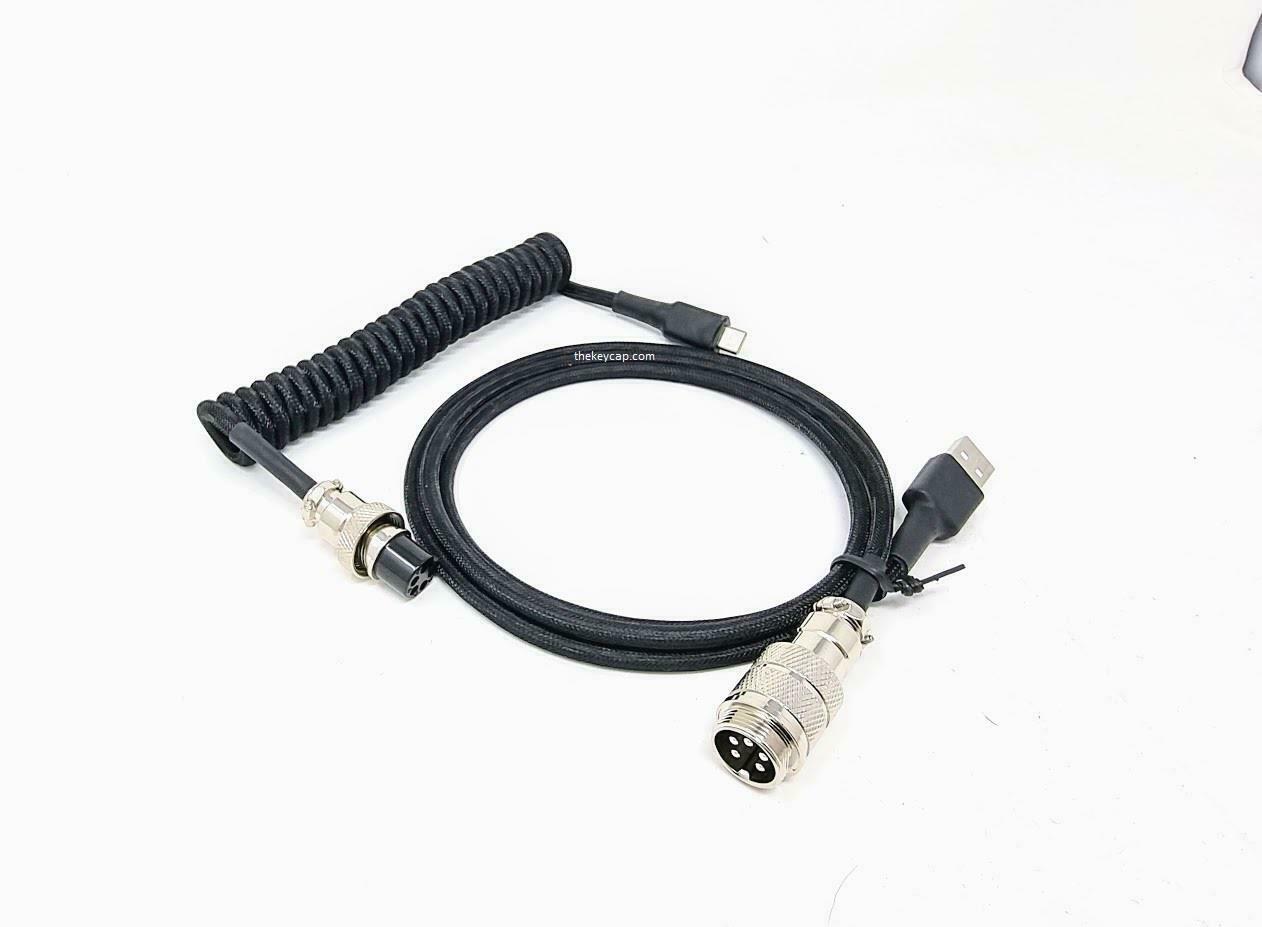 TKC - Techflex GX16 Aviator Coil Cable USB-C [EOL]