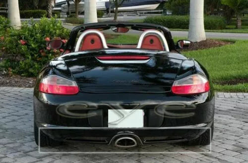 Aftermarket Body Styling Porsche Boxster 986 Boxster 97-04 Aero Rear Bumper Spoiler Valance Skirt Diffuser Diffusor