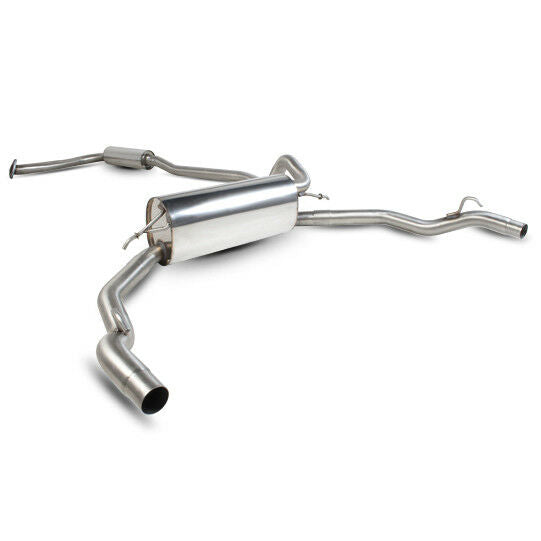 Scorpion Honda Civic Type R FN2 (2007-12) Resonated Cat-Back Exhaust - Uses OE Tips – SHD011