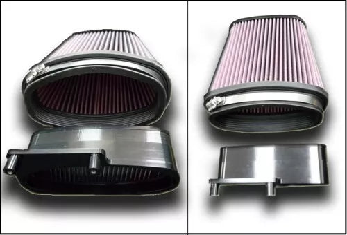 Sport Air Filter Air Intake System Induction Kit for Porsche 987 987.1 987C Cayman & Boxster 2.7 / S 3.4 incl. Adapter