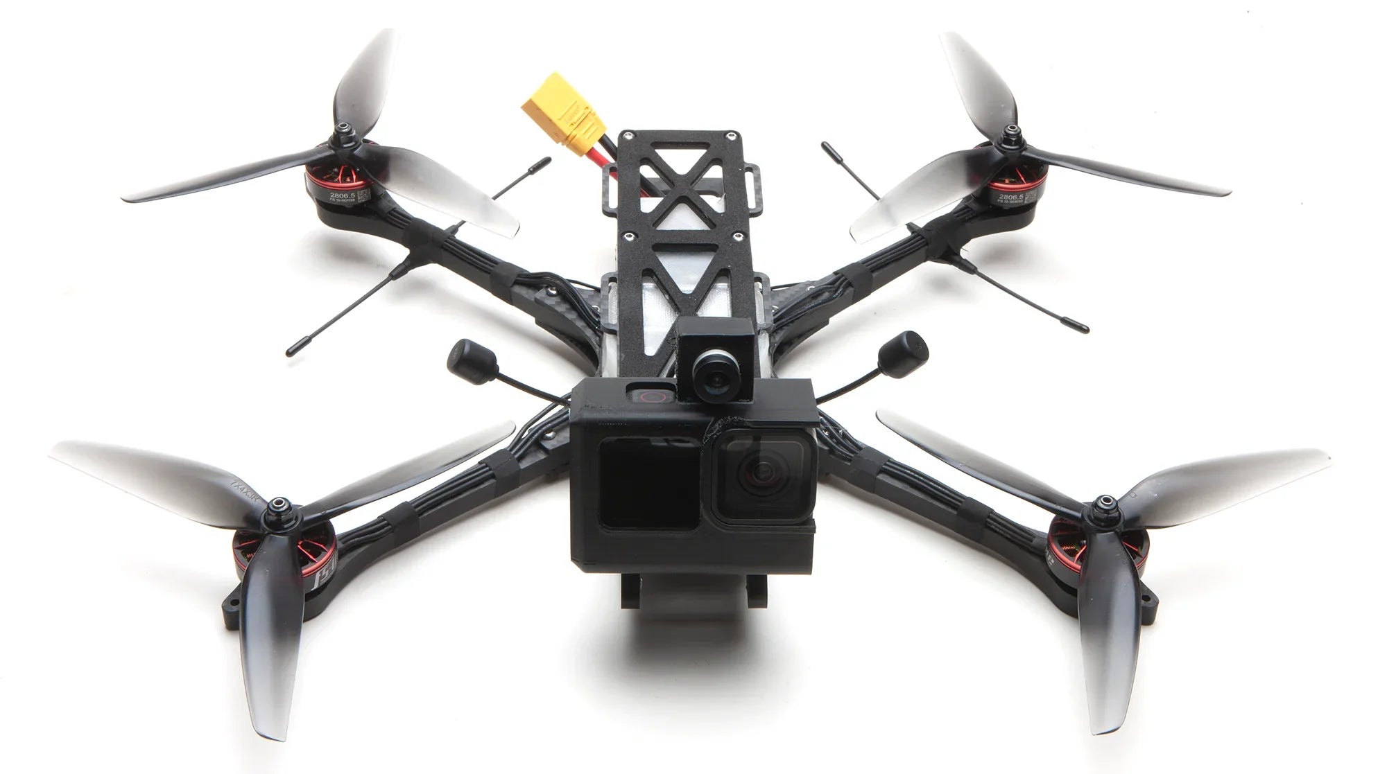 Shendrones Legato 7" Long Range Cinematic Drone Frame (Carbon Hardware Only)