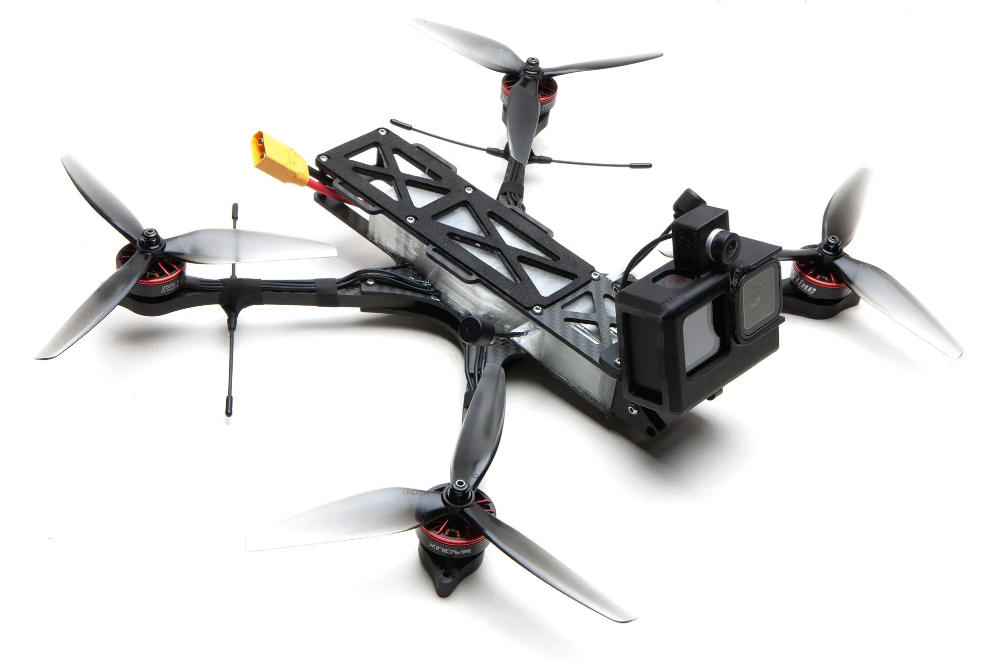 Shendrones Legato 7" Long Range Cinematic Drone Frame (Carbon Hardware Only)