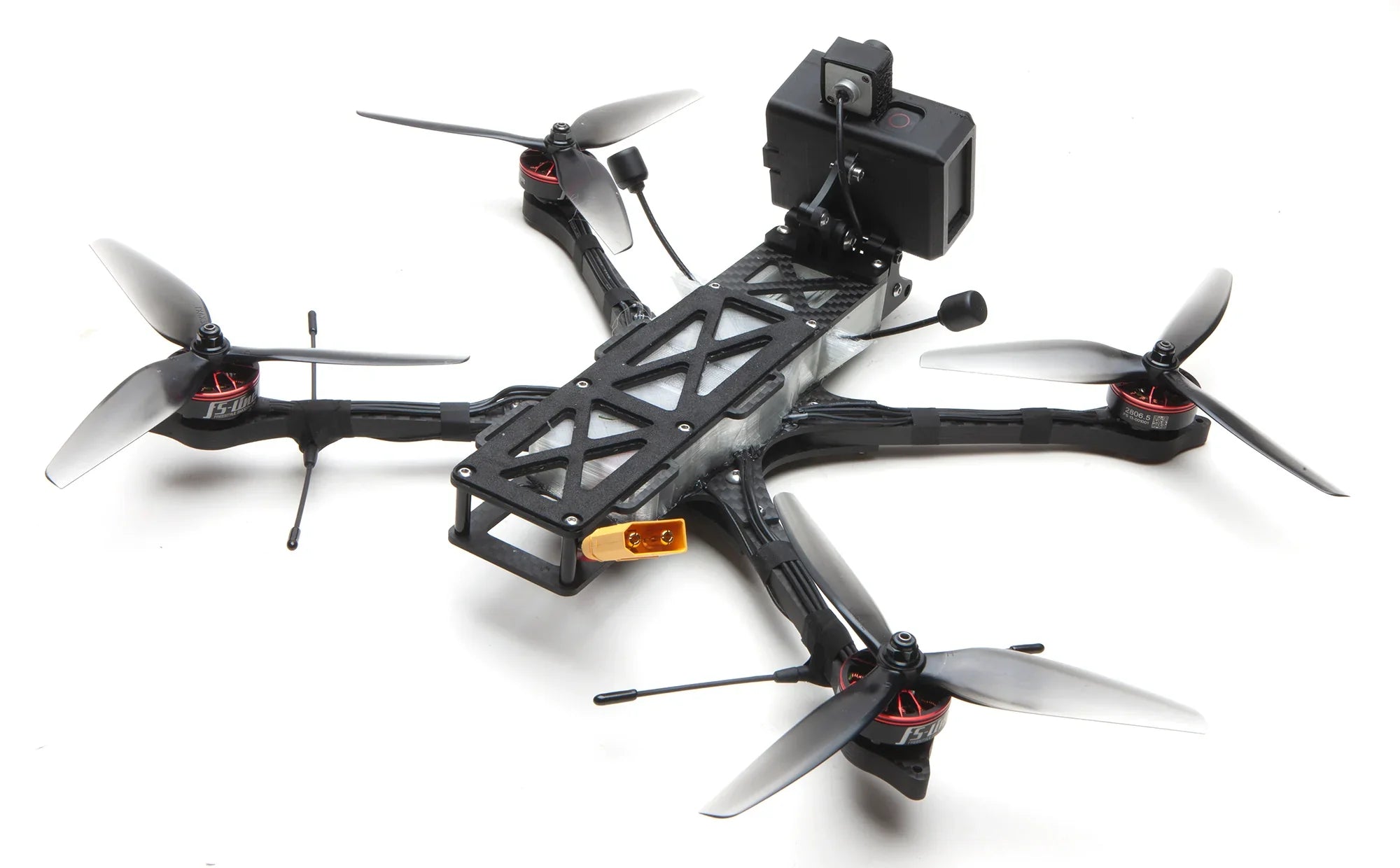 Shendrones Legato 7" Long Range Cinematic Drone Frame (Carbon Hardware Only)