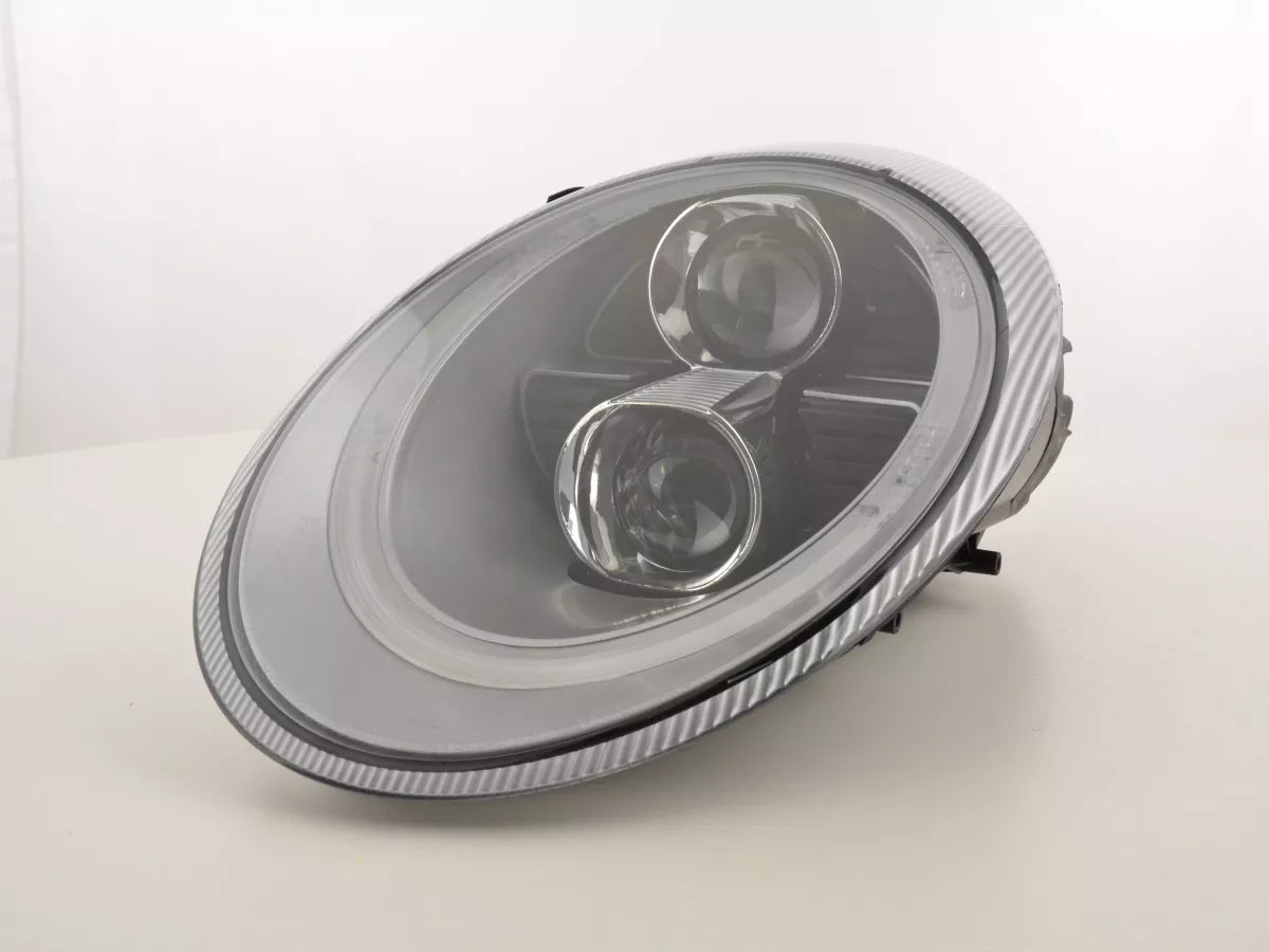 FK Pair LED DRL Xenon Headlights 911 997 04-08 Chrome LHD