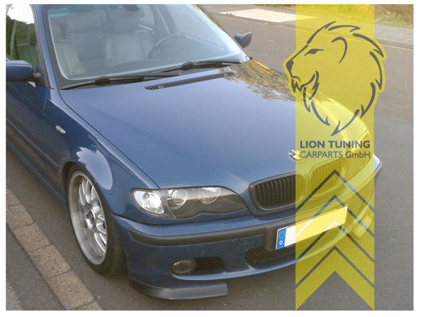 LionTuning New Front bumper front apron for BMW E46 Sedan Touring M Sport with ABE