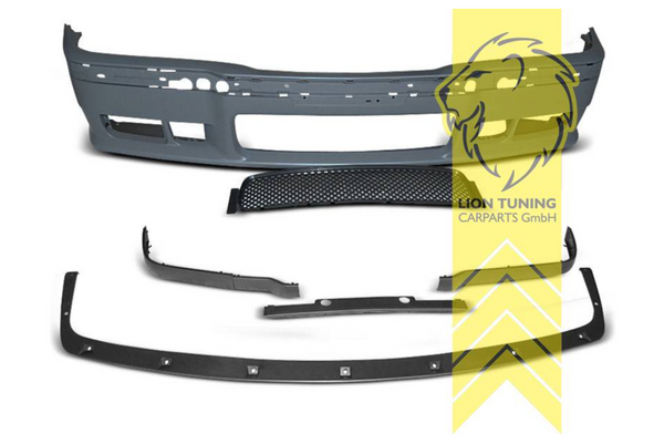 LionTuning New Front bumper front apron BMW E36 Limo Coupe Cabrio M-Sport + M3 Evo