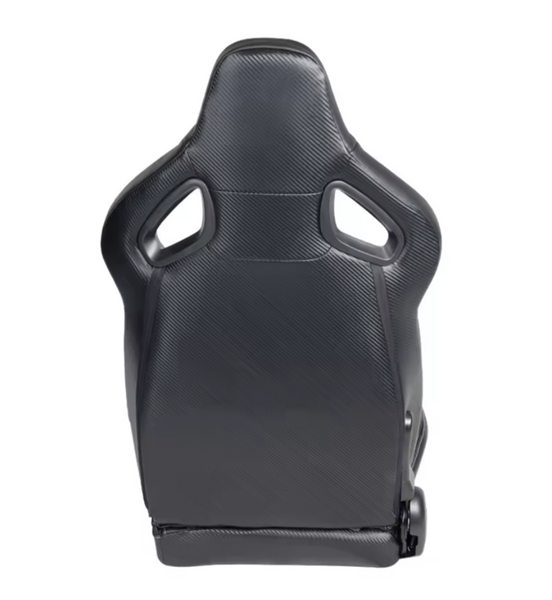 JIABEIR (Manufactured and Dispatched from China) Luxury Black Sports Car / Racing Sim x1 Individual Bucket Seats JBR1093