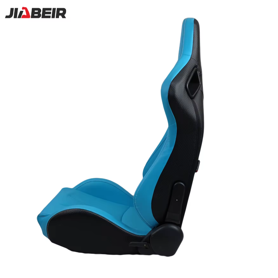 JIABEIR (Manufactured and Dispatched from China) BRIGHT FLURO BLUE Sports Car / Racing Sim x1 Individual Bucket Seats JBR1053