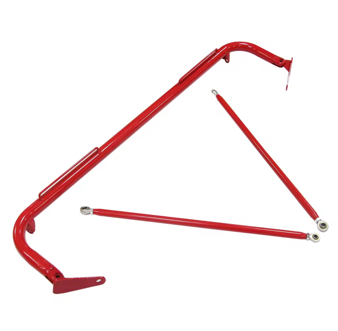 JIABEIR (Manufactured and Dispatched from China) Red / Black / Blue Universal Seat Belt Harness Bar Strut Brace Stiffness Rigidity JBR5002