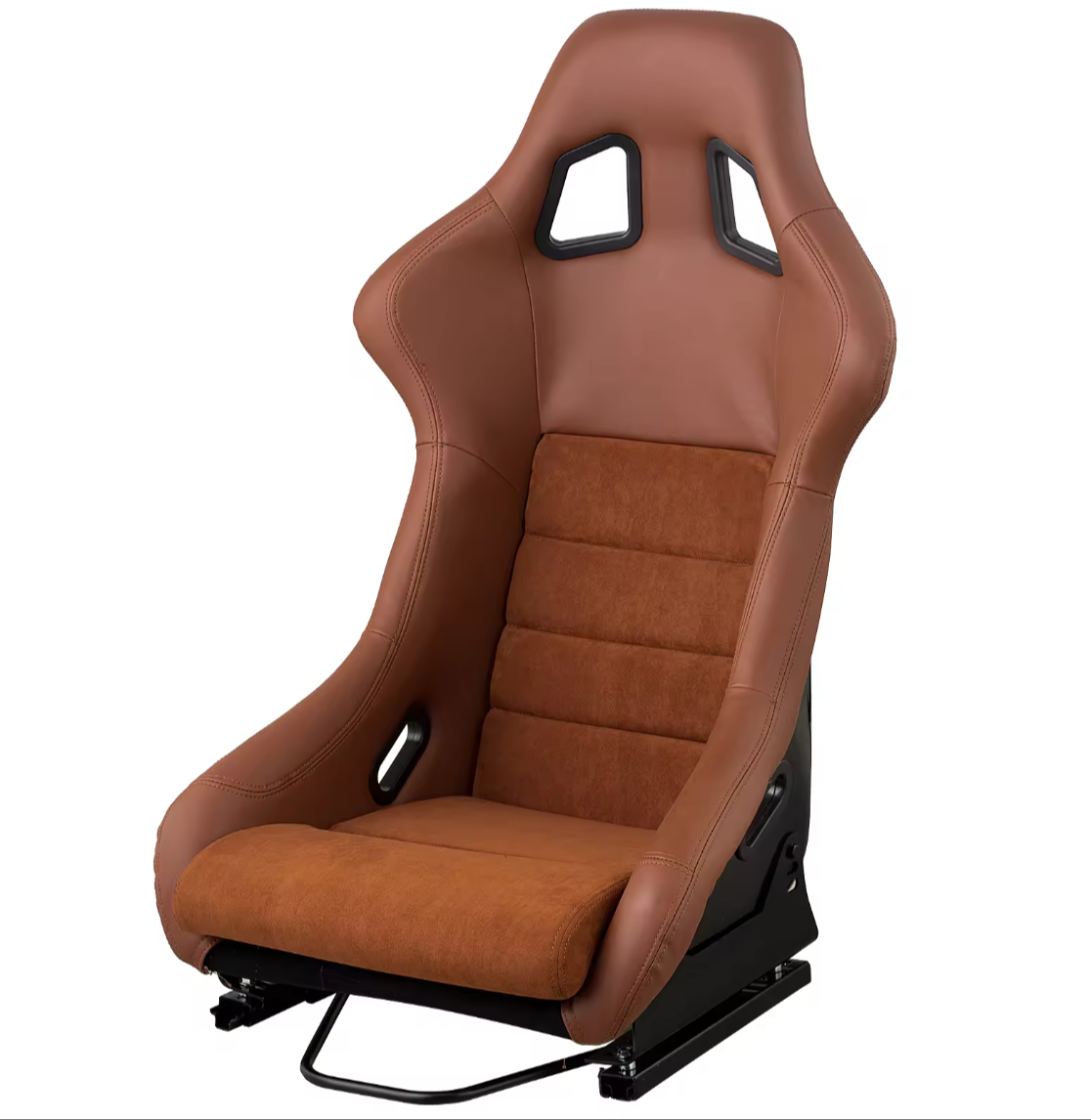 JIABEIR Manufactured and Dispatched from China Porsche 911 Classic GT RS Restomod Style Brown Sports Car Racing Sim x1 Individual Bucket Seats