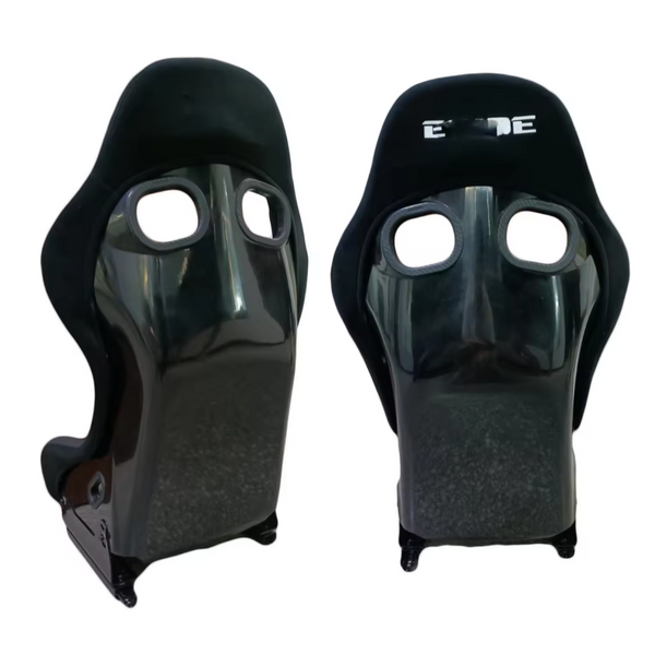 JIABEIR (Manufactured and Dispatched from China) Universal Black Track Drift Rally Style Sports Car / Racing Sim x1 Individual Bucket Seats JBR1022