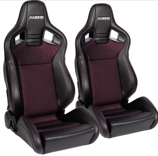 JIABEIR (Manufactured and Dispatched from China) x3 Multi-Colour Style Options Sports Car / Racing Sim x1 Individual Bucket Seats JBR1039RM