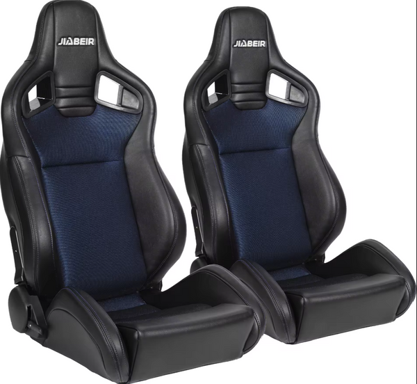 JIABEIR (Manufactured and Dispatched from China) x3 Multi-Colour Style Options Sports Car / Racing Sim x1 Individual Bucket Seats JBR1039RM