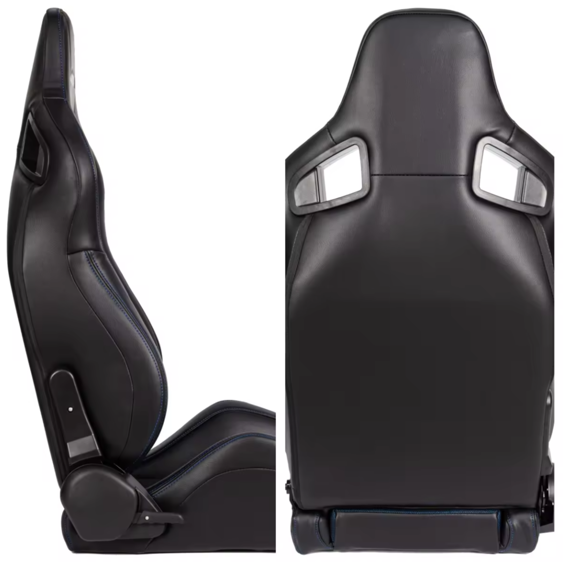 JIABEIR (Manufactured and Dispatched from China) x3 Multi-Colour Style Options Sports Car / Racing Sim x1 Individual Bucket Seats JBR1039RM