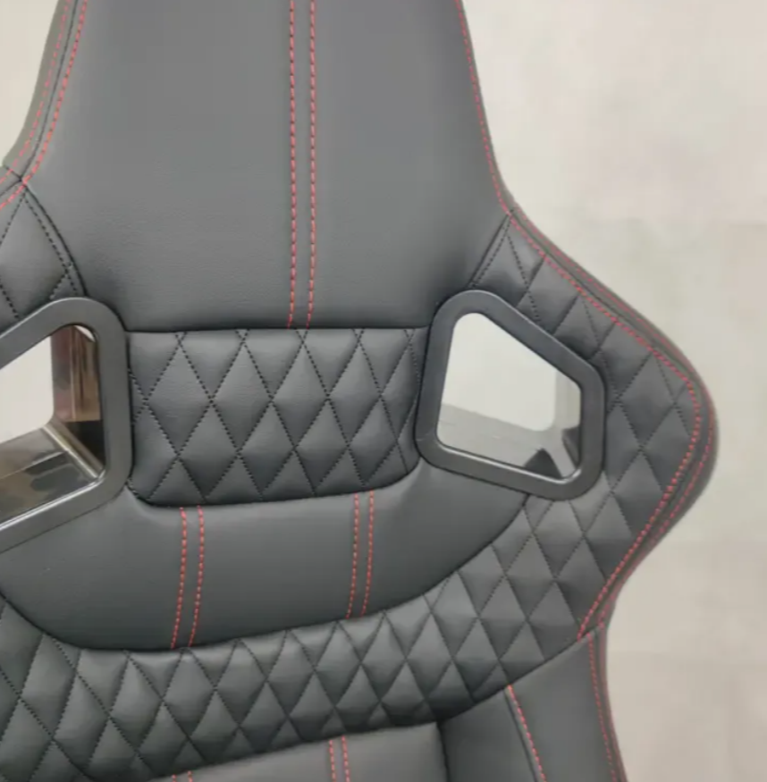 JIABEIR (Manufactured and Dispatched from China) Luxury Black Sports Car / Racing Sim x1 Individual Bucket Seats JBR9005