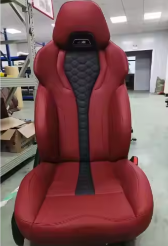 x1 JBR BMW M Style M1 M2 M3 M4 M54 Stitch Synth Leather & Textile Car  / Sim Sports Luxury Bucket Seat