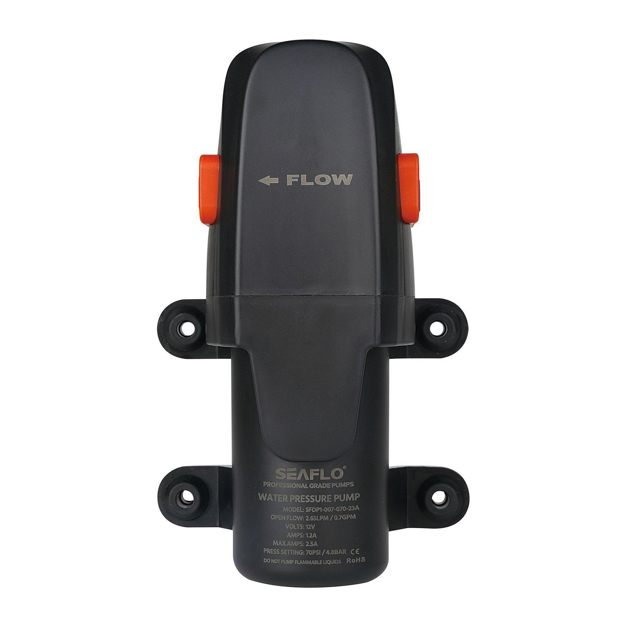 SEAFLO  Pressure 23A 12V 4.3 lpm (1.2 gpm) 2.8 bar (4