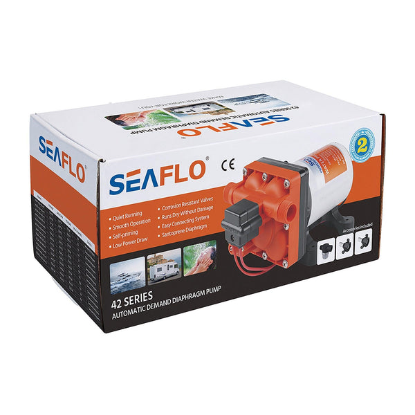 SEAFLO Pressure 42 Series 12V Pump 15 L/min (4.0 gpm