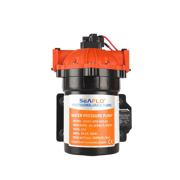 SEAFLO Pressure 53 Series 12V 26.5 L/min (7.0 gpm) 6