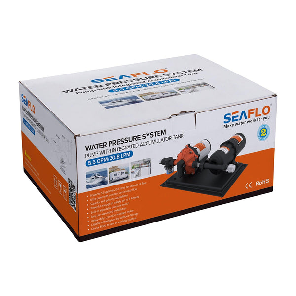 SEAFLO 51 Series Water Pressure System 12/24V 20.8 L