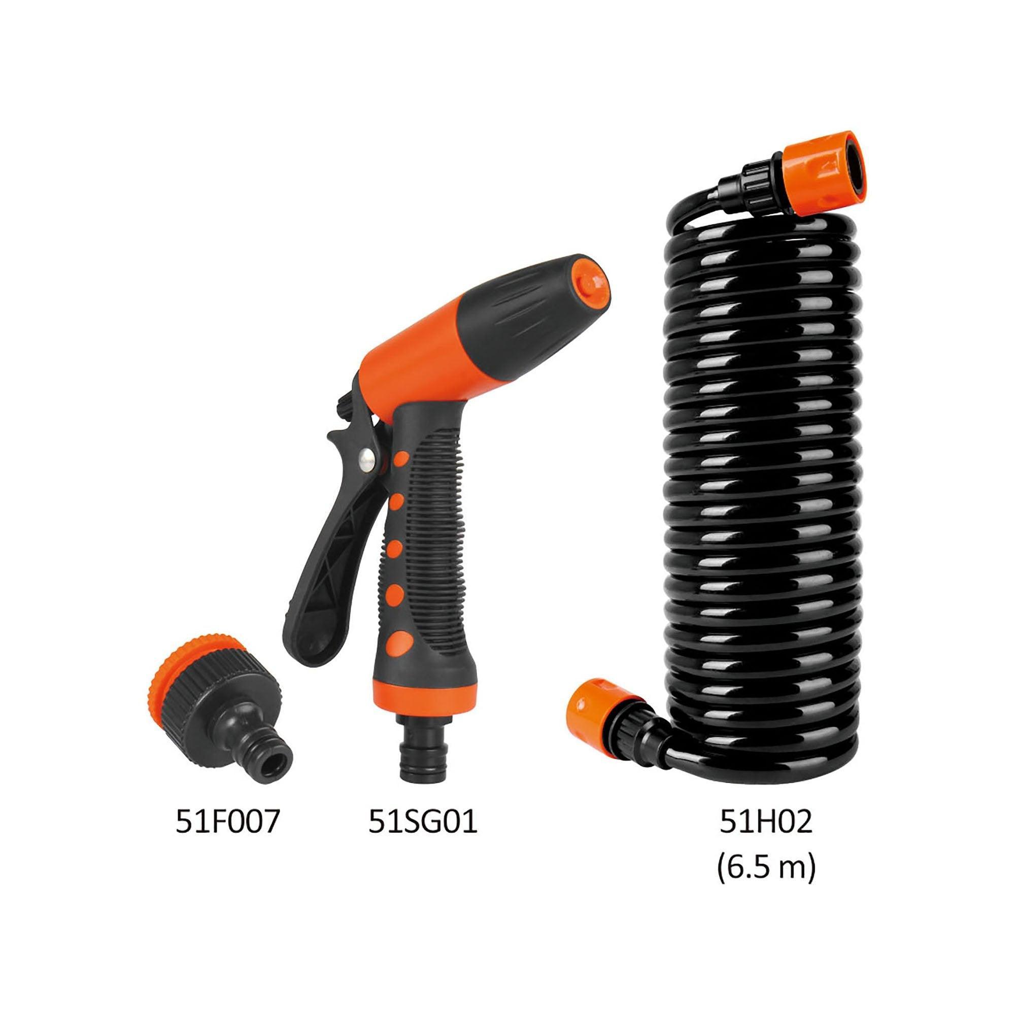 SEAFLO Washdown Hosecoil System – 6.5m Coil | 4Boats