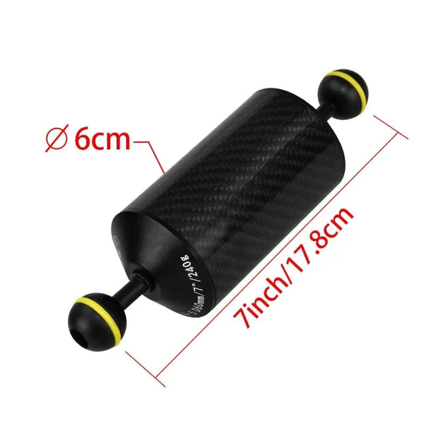 Seafrogs Diving 7/8/10/12Inch D60Mm Carbon Fiber  Float Arms