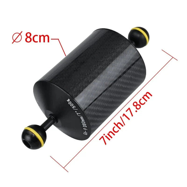 Seafrogs Diving 7/8/10/12Inch D60Mm Carbon Fiber  Float Arms