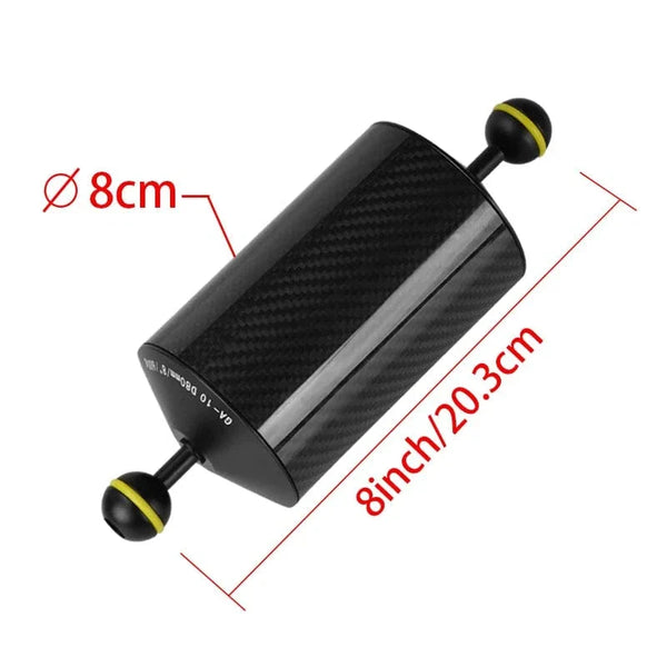 Seafrogs Diving 7/8/10/12Inch D60Mm Carbon Fiber  Float Arms