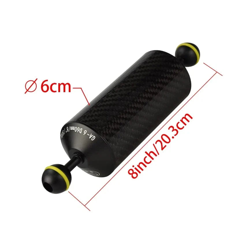 Seafrogs Diving 7/8/10/12Inch D60Mm Carbon Fiber  Float Arms