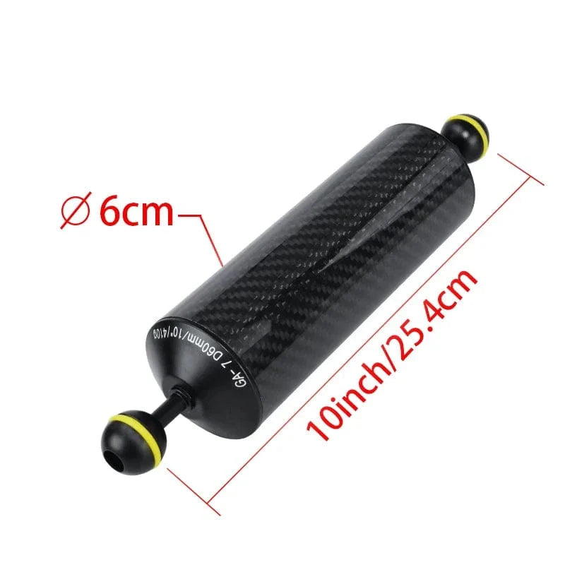 Seafrogs Diving 7/8/10/12Inch D60Mm Carbon Fiber  Float Arms