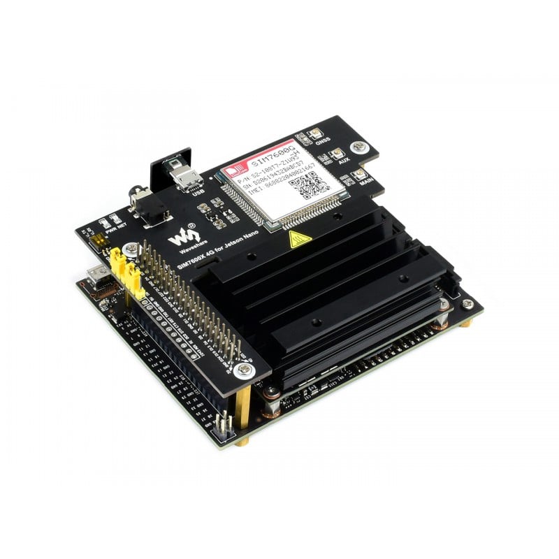 SIM7600G-H 4G / GNSS Module for Jetson Nano, LTE CAT4
